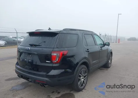 2018 Ford Explorer Sport из США, поврежденный, VIN 1FM5K8GT6JGA10793